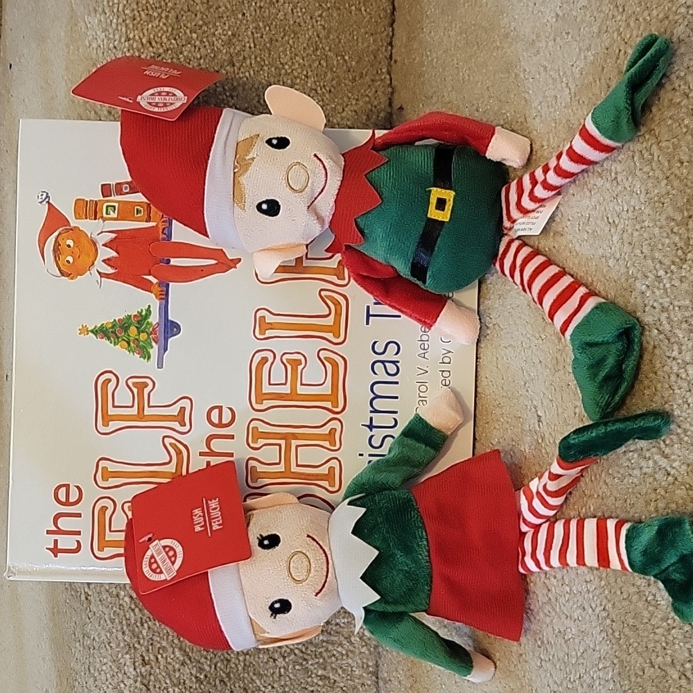 Elf on the Shelf Plush Boy And Girl + Book